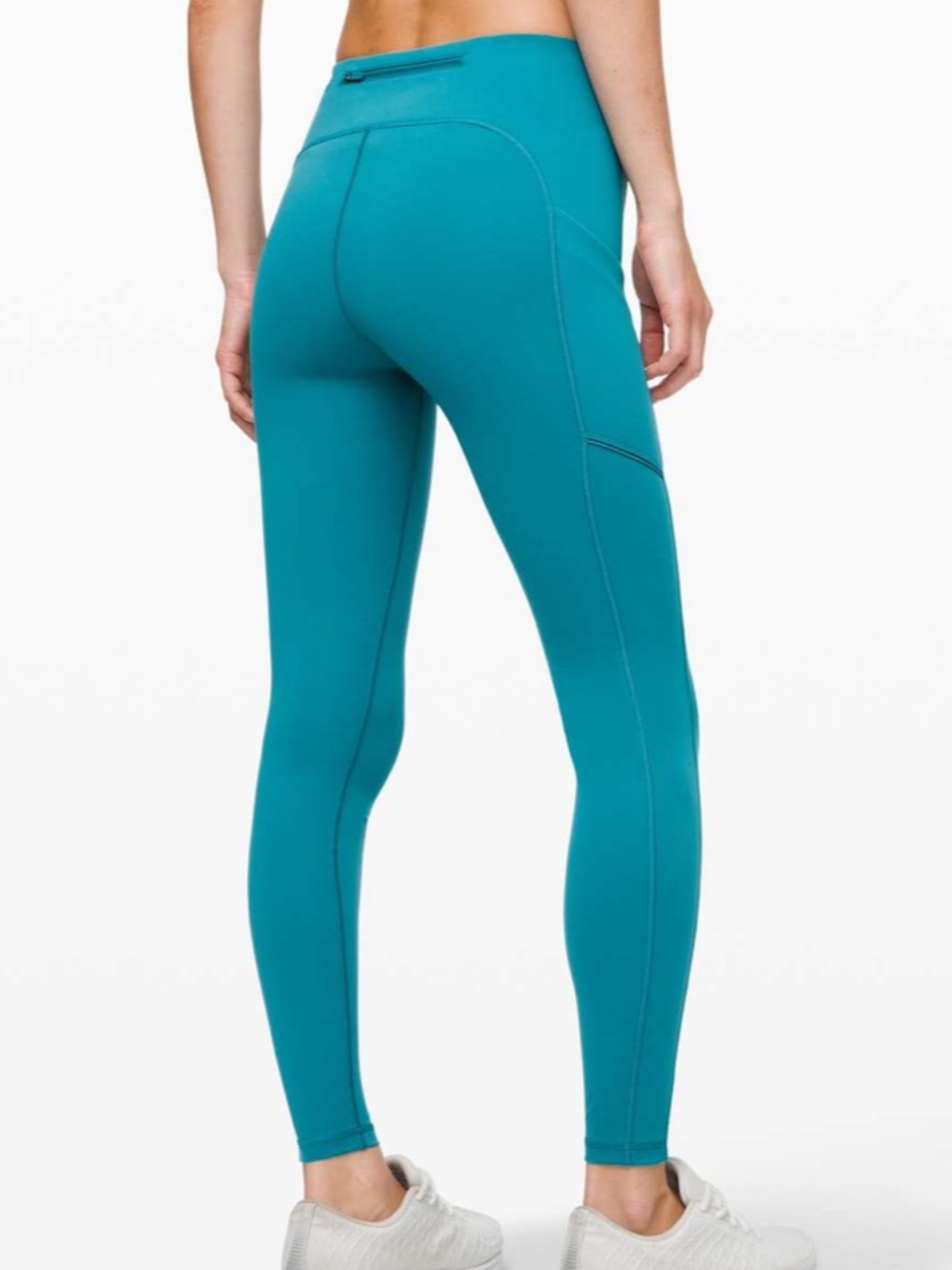Lululemon Speed Up Tight Full-On Luxtreme High-Rise Teal leggings 6 activewear M